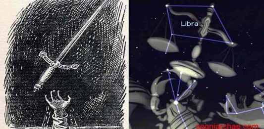 excalibur-libra-astronomy-astrology-mythology